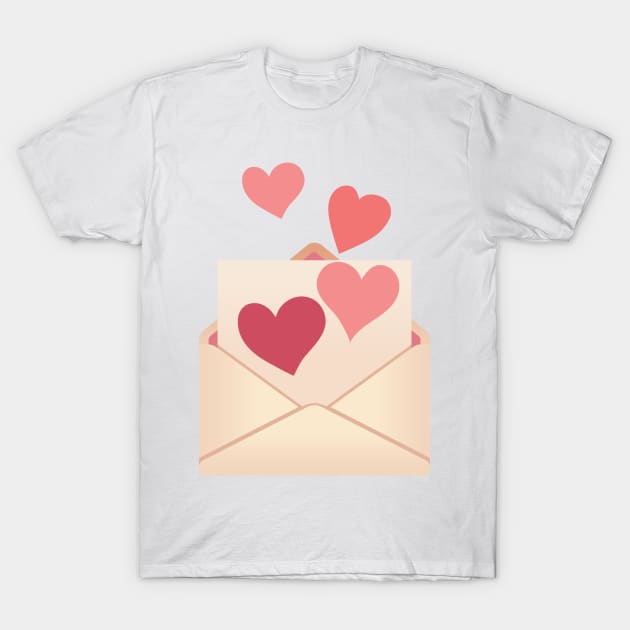 Love Letter T-Shirt by SWON Design